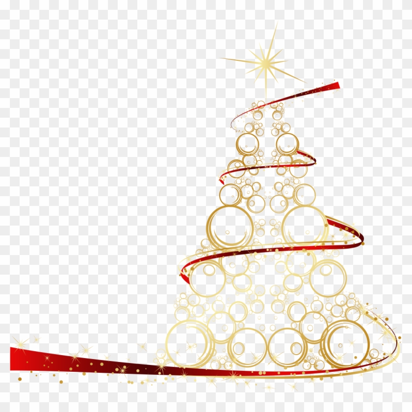 Christmas Tree Clipart On Transparent Background Image
