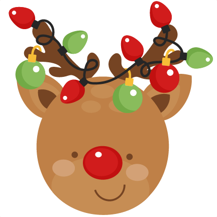 Cute reindeer christmas.