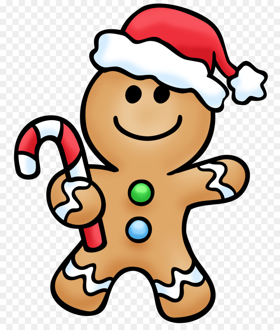 Christmas Gingerbread Man clipart