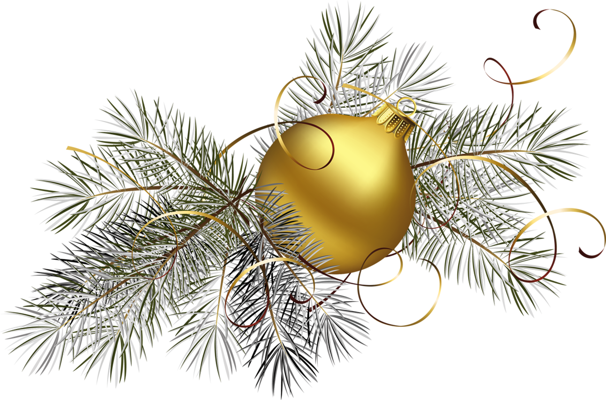 Christmas ornament Gold Clip art