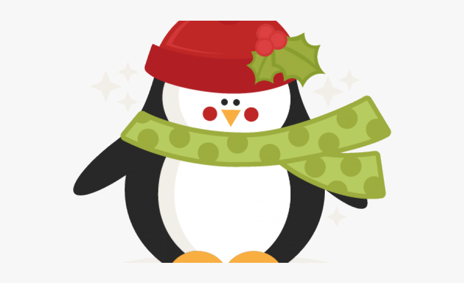 Penguin Christmas Clip Art