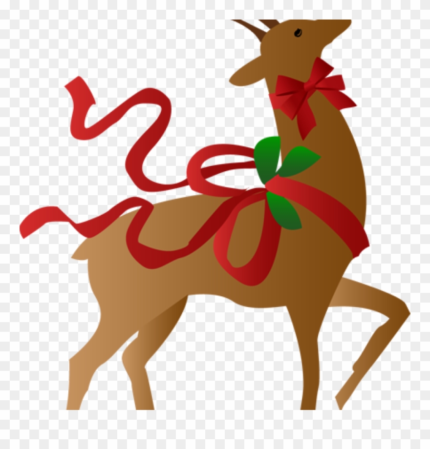 Reindeer clipart christmas.