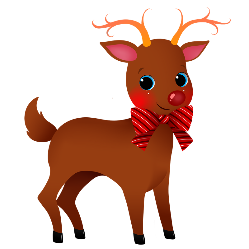 Rudolph reindeer christmas.