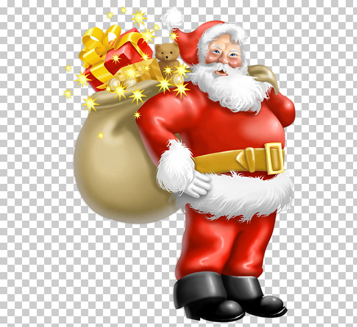 Santa Claus Father Christmas , Transparent Santa Claus with