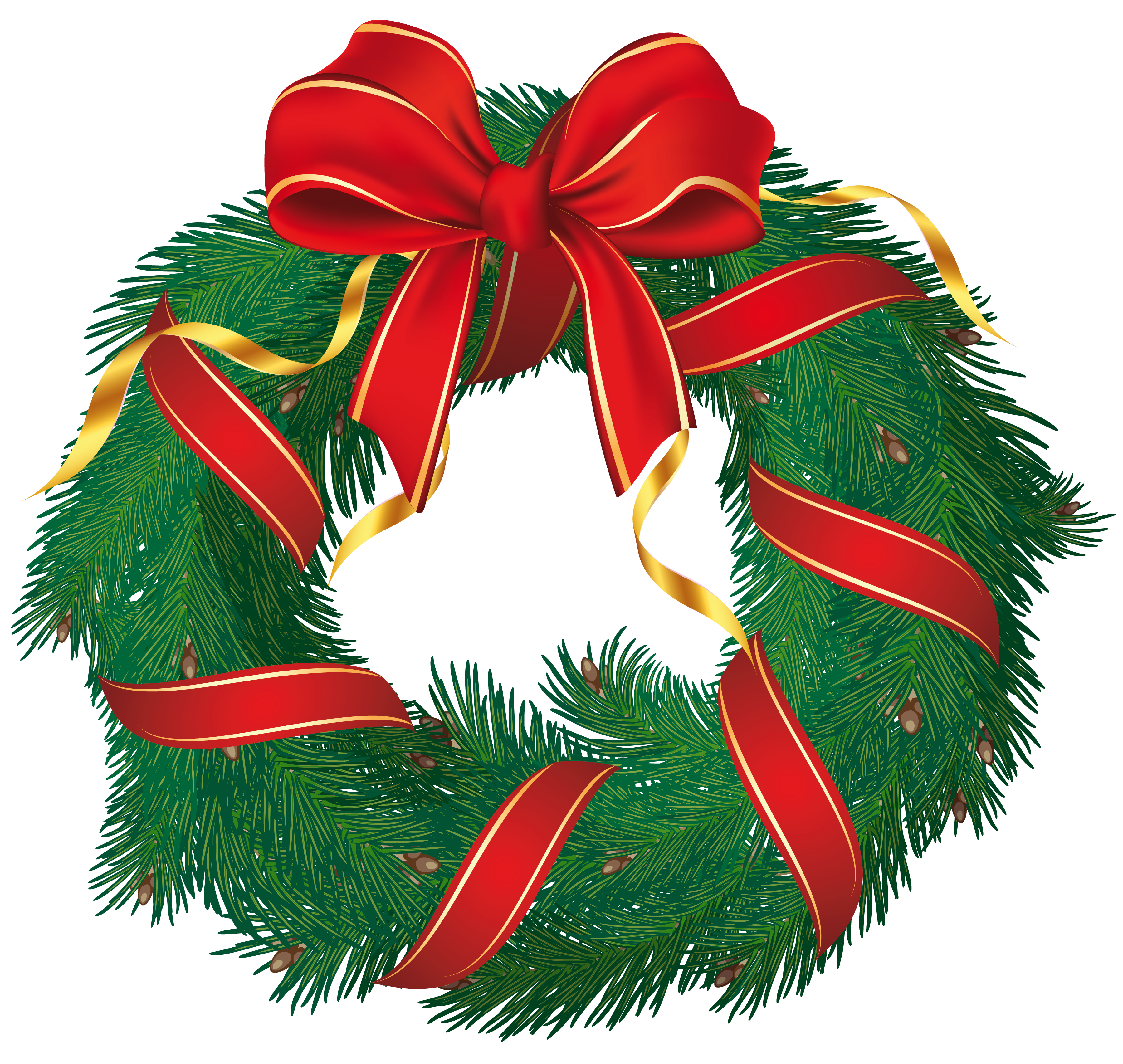 Free christmas wreath.