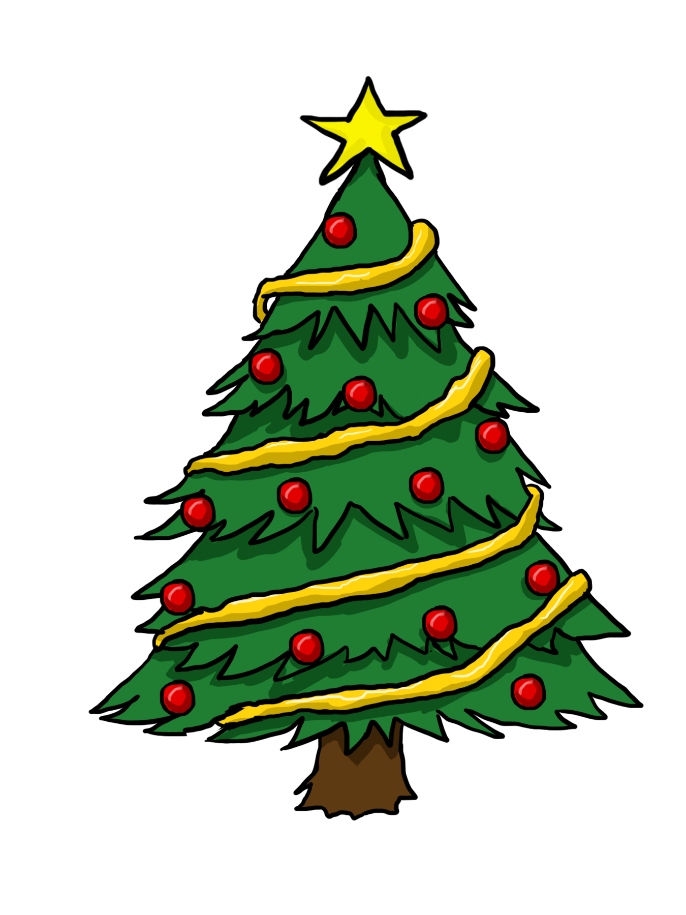 Free Christmas Tree Free Clipart, Download Free Clip Art