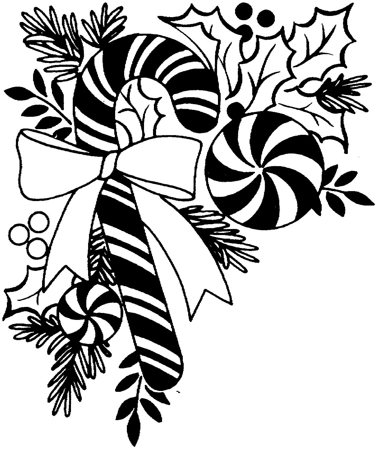 Free Black And White Christmas Borders, Download Free Clip