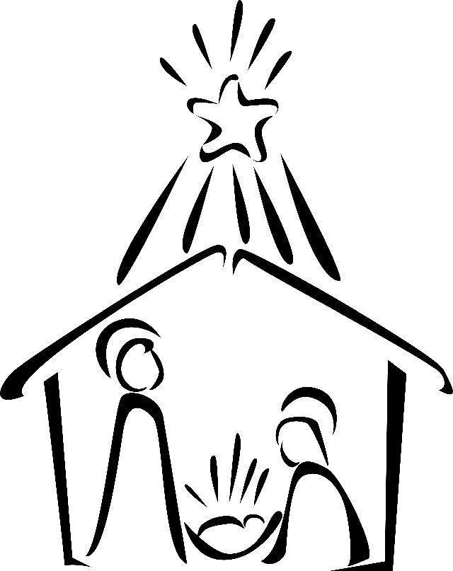 Free Nativity Black Cliparts, Download Free Clip Art, Free