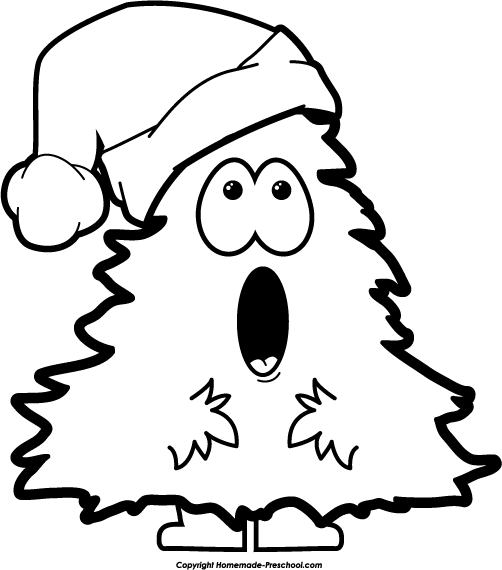 Best Tree Clipart Black And White
