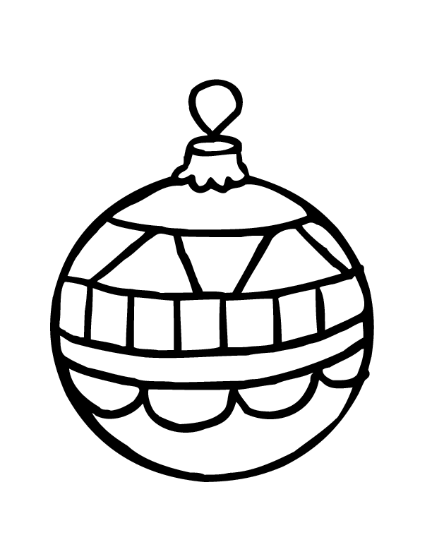 Christmas Ornaments Coloring Pagesornaments Coloring Pages