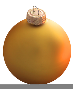 Christmas Ball Ornament Clipart