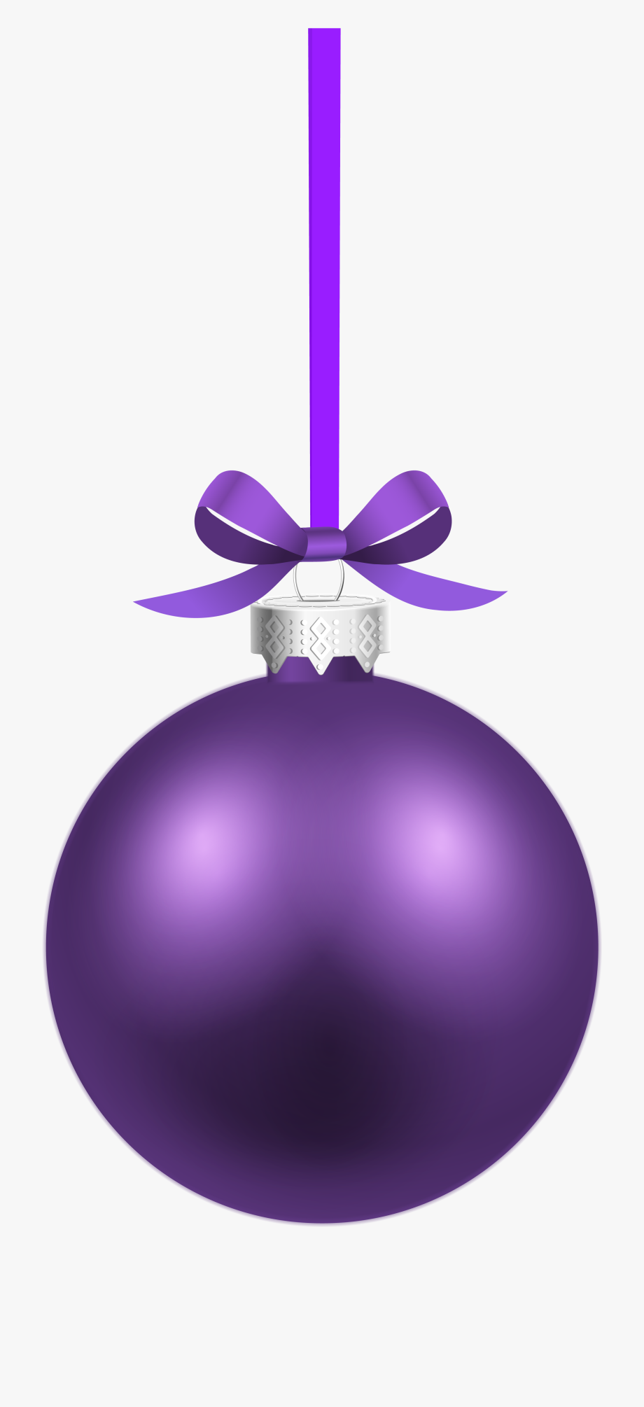 Purple Xmas Clip Art
