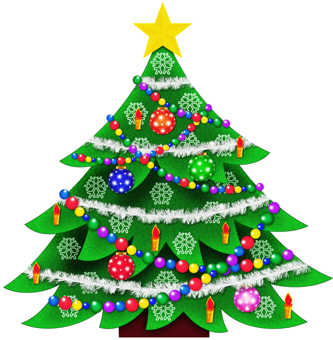 CHRISTMAS TREE CLIP ART