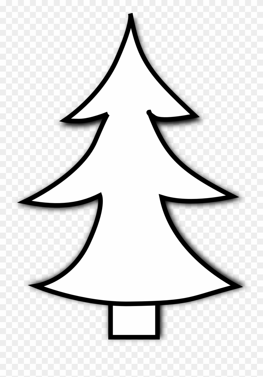 christmas tree outline