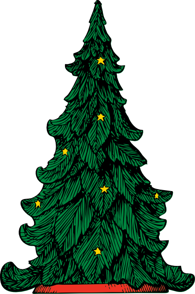 Christmas Tree Clip Art at Clker