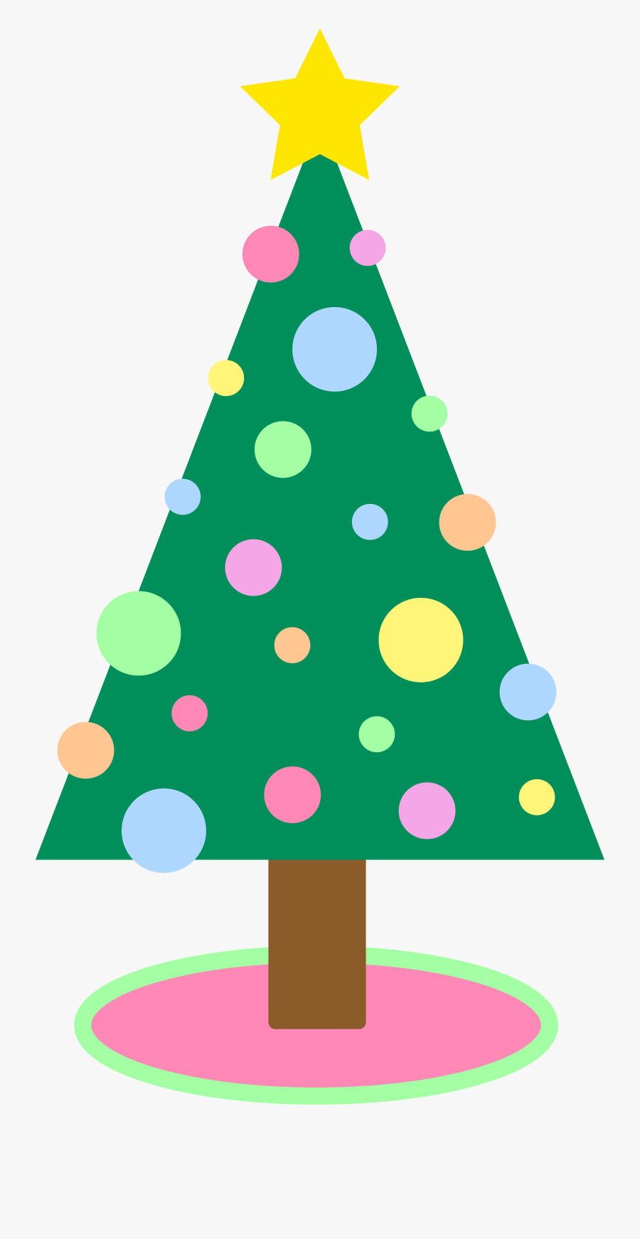 Free Christmas Tree Clipart Public Domain Clip Art