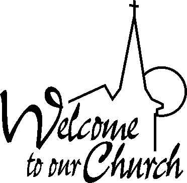 church clipart welcome