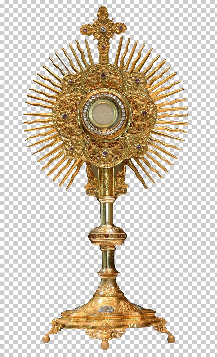 Monstrance Blessed Sacrament Eucharistic Adoration Holy Card