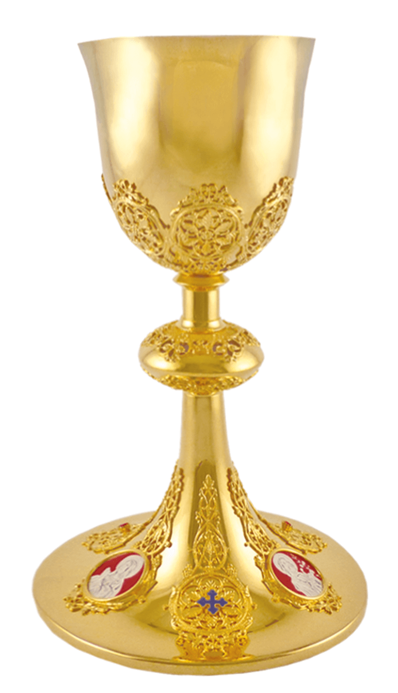 ciborium clipart golden chalice