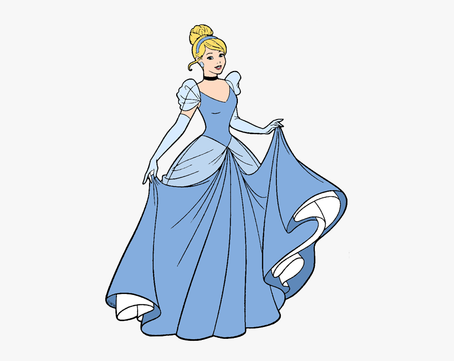 Cinderella In Her Ball Gown