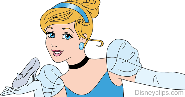 Cinderella clip art.