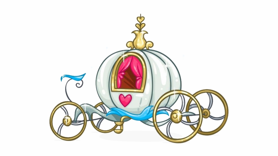 Cinderella clipart cart.