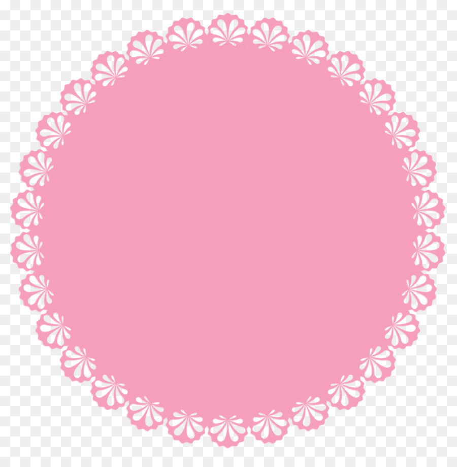 Pink circle clipart.
