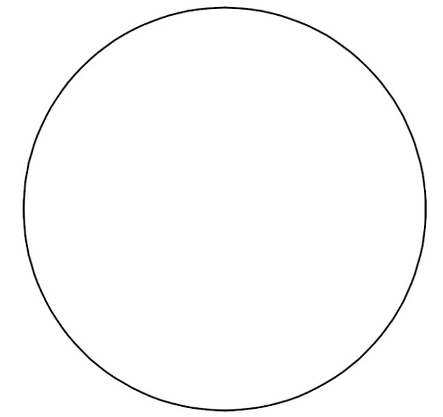Free circle shape.
