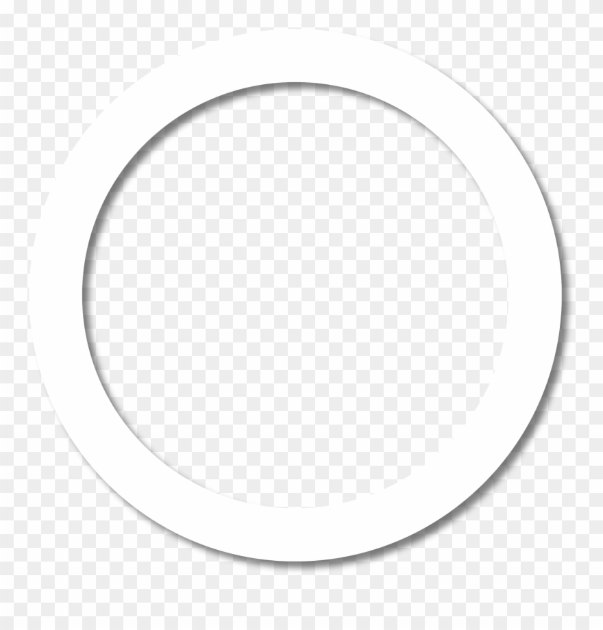 White circle outline.