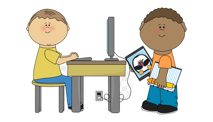 Classroom Clipart Free Clip Art Teacher And Student Png