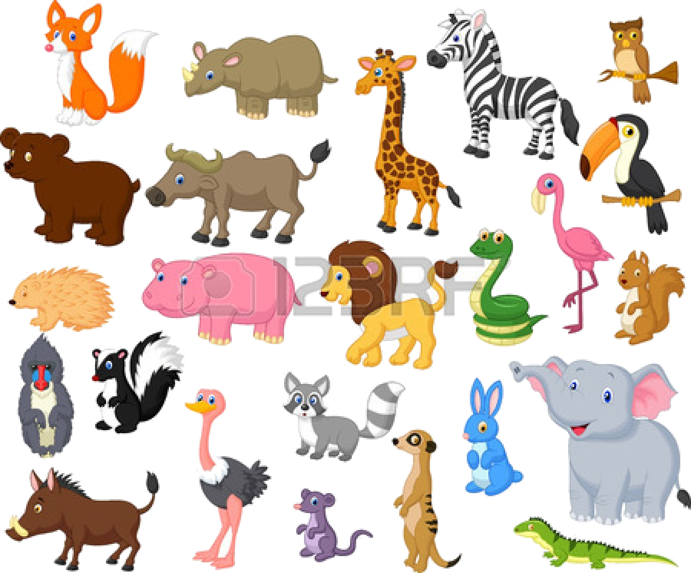 Animal Wild Animals Clipart Free Cliparts Images On Png