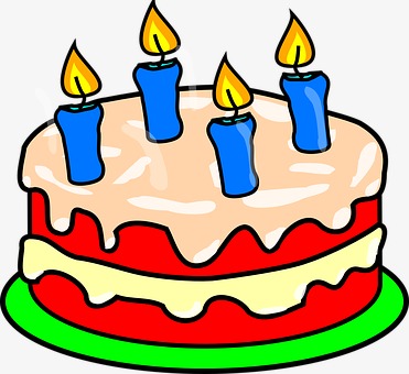 clipart aniversário bolos