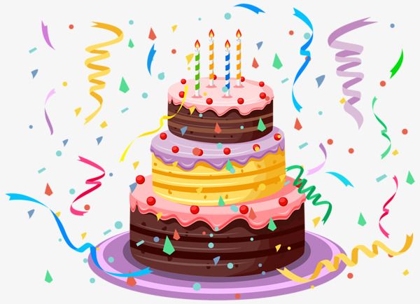 Birthday Cake, Birthday Clipart, Cake Clipart, Cake PNG