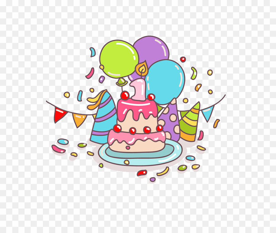 Desenhos De Festa Da Aniversario PNG Happy Birthday Clipart