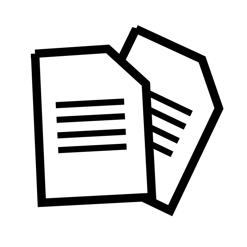 Free document cliparts.