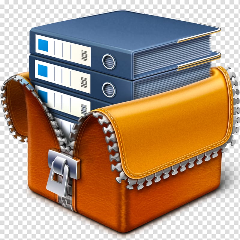 MacOS Computer Icons Archive file, Folder transparent