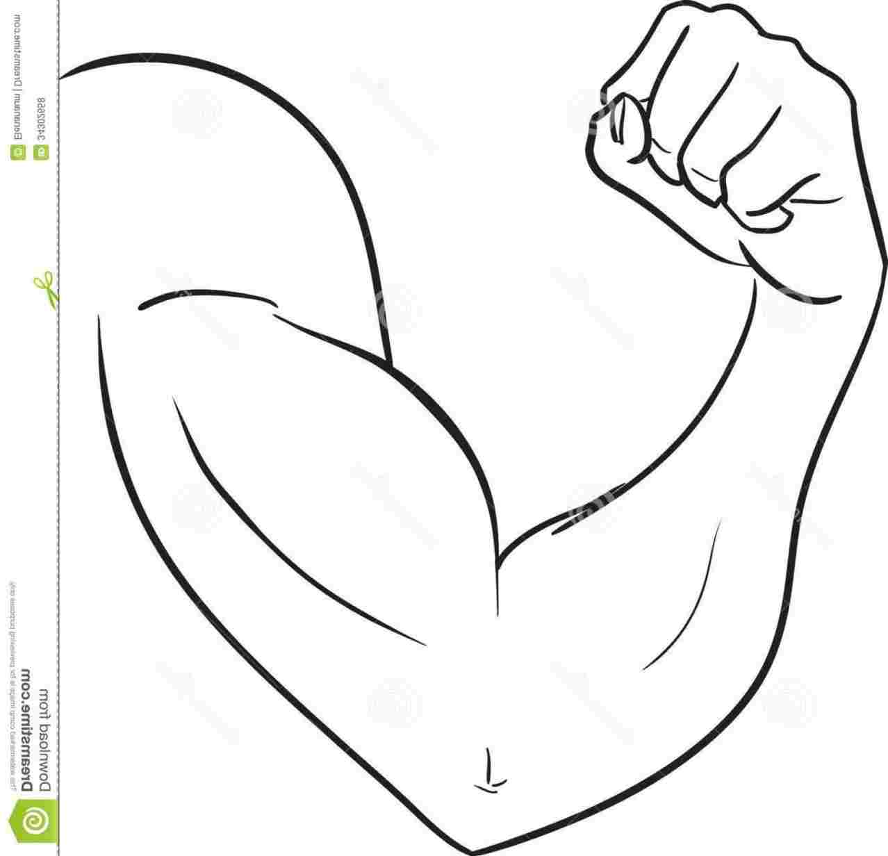Arms clipart black and white