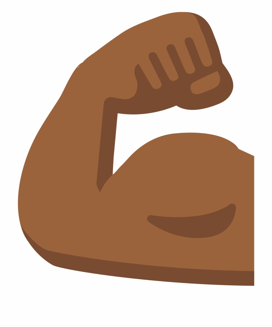 Arm emoji biceps.