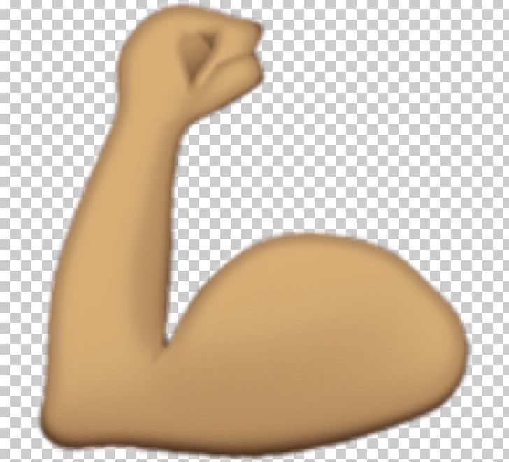 Emoji arm biceps.
