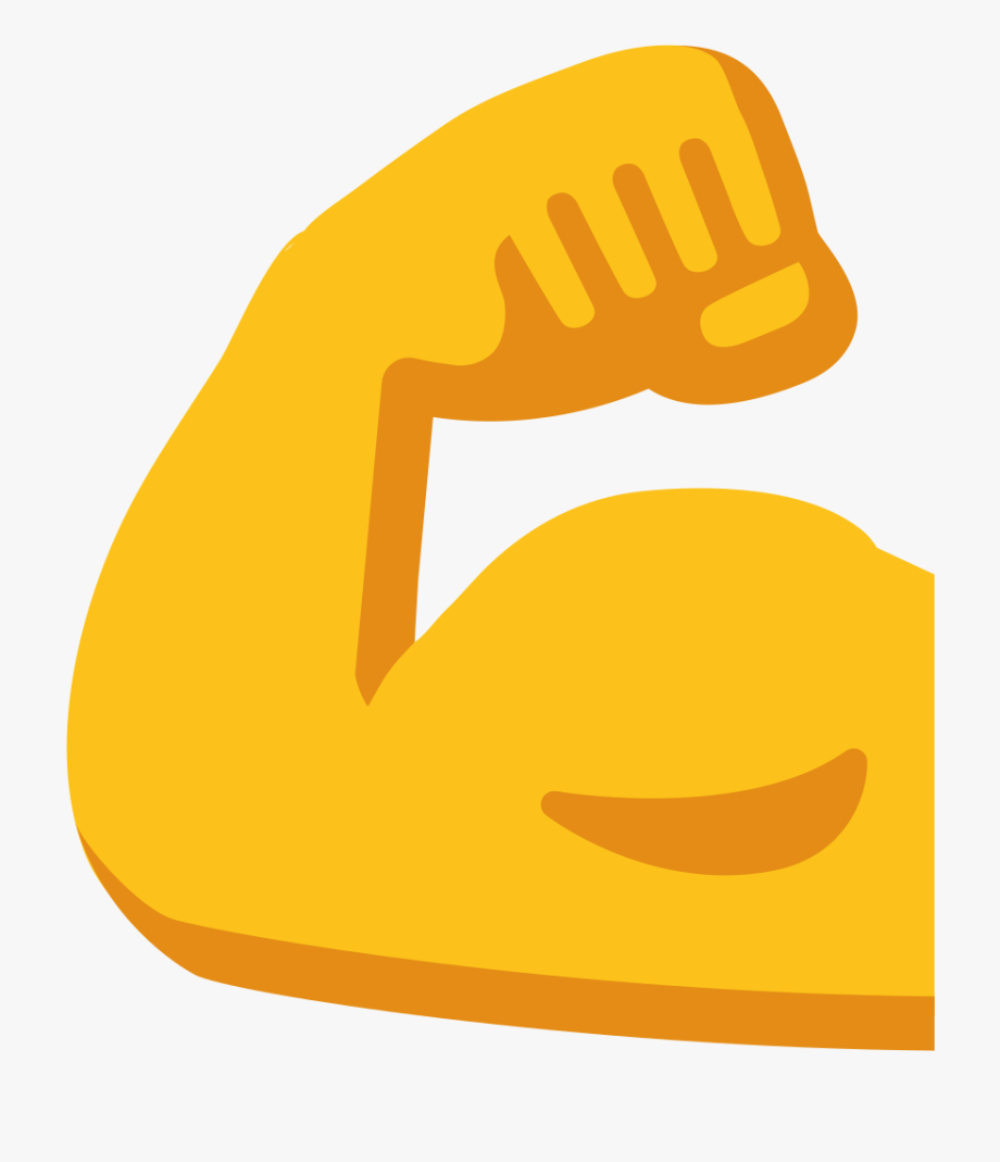 Strong emoji png.