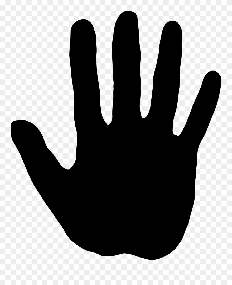 Hand Finger Silhouette Thumb Arm