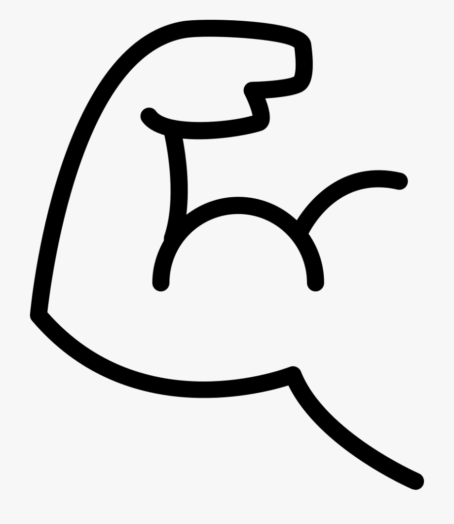 Muscular arm png.