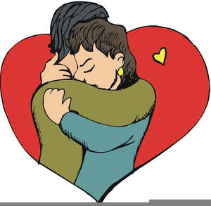 Free clipart hugging.
