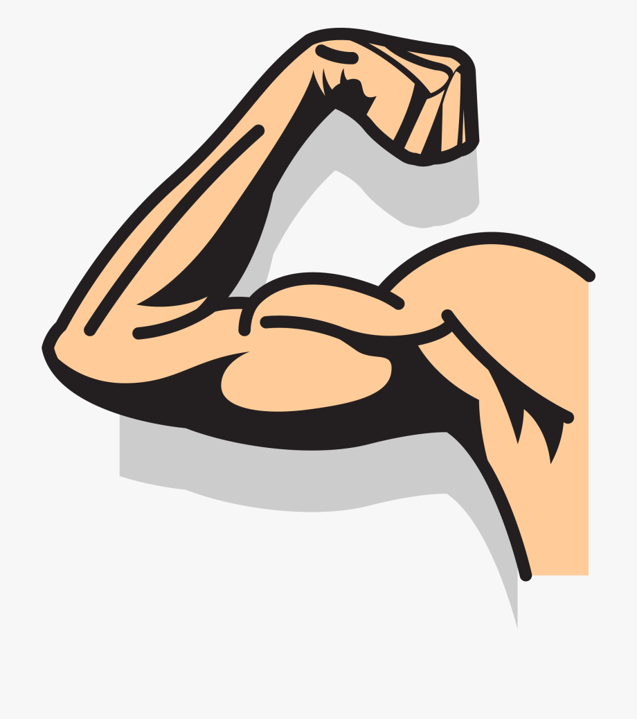 Cliparts For Free Download Healthy Clipart Flex Muscle