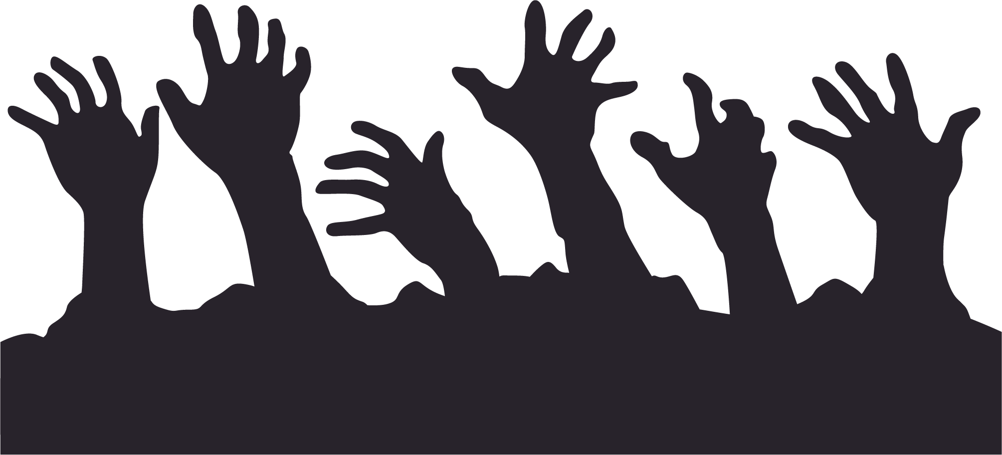 Hands clipart zombie, Hands zombie Transparent FREE for