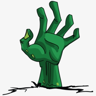 clipart arms zombie