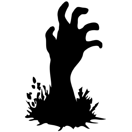 Free Zombie Hands Silhouette, Download Free Clip Art, Free