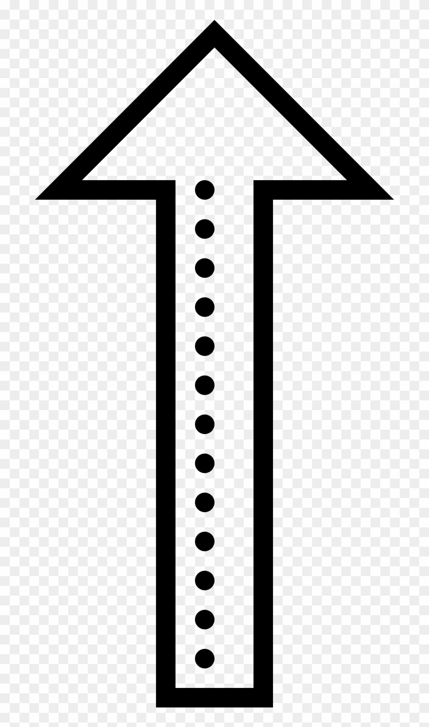 Long Arrow Up Icon
