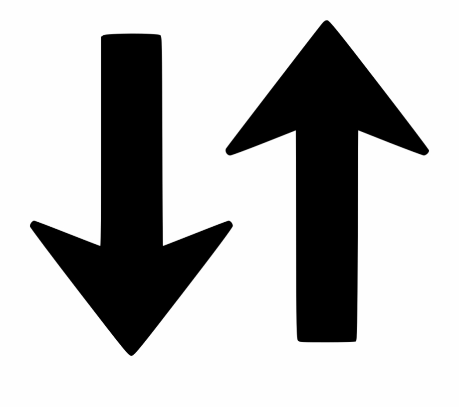 Swap Clipart Up And Down Arrow