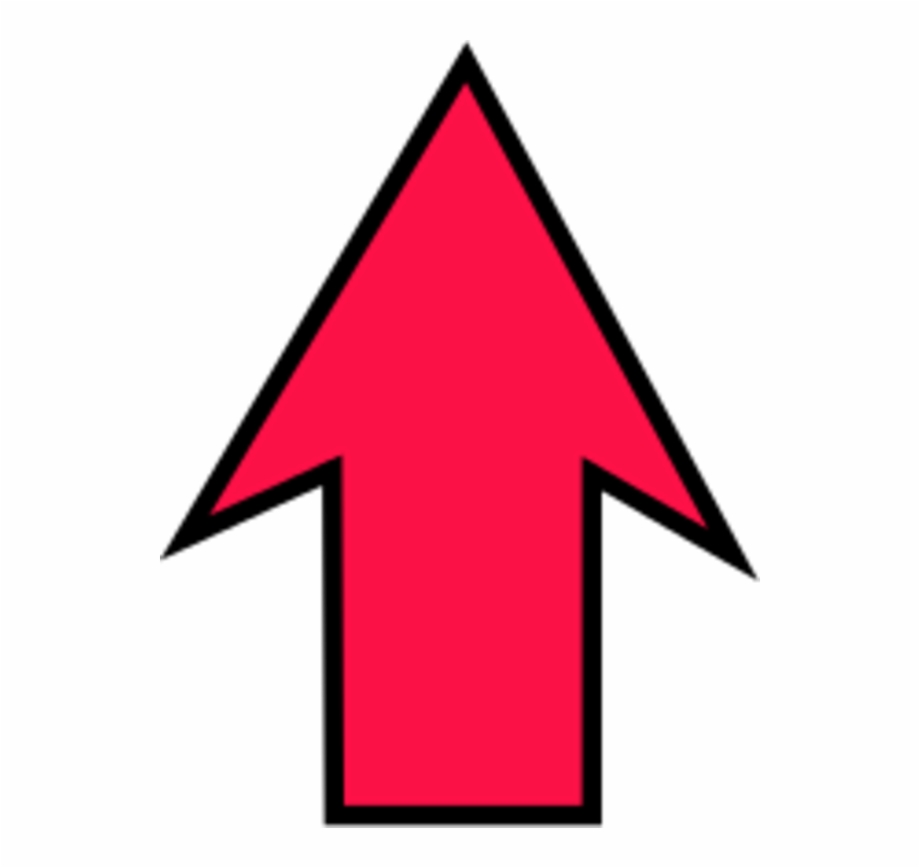 Red arrow pointing.